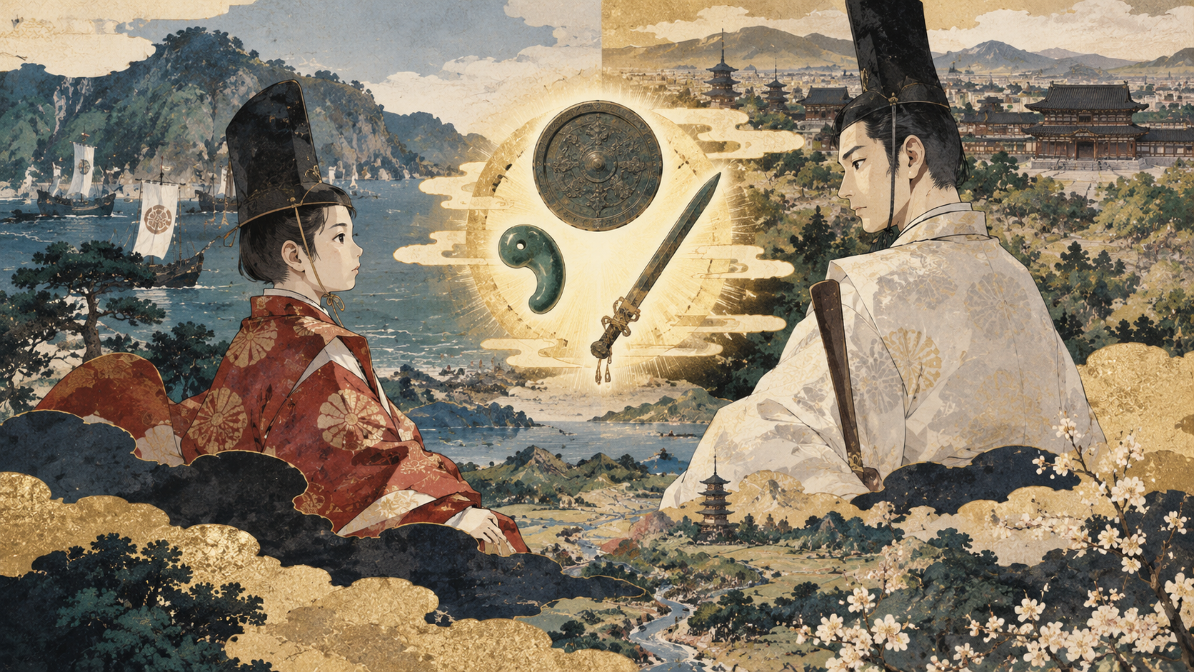 帝位を巡る三種の神器